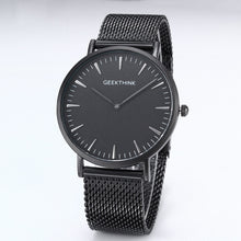 Load image into Gallery viewer, Quartz Steel Men Wrsitwatch