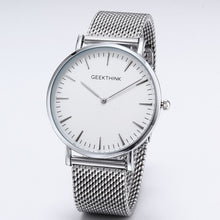 Load image into Gallery viewer, Quartz Steel Men Wrsitwatch