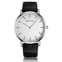 Load image into Gallery viewer, Minimalist man quartz-watch genuine leather