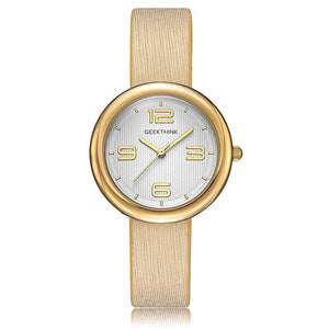 Quartz Leather Watches Women