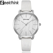 Load image into Gallery viewer, Quartz Leather Watch Women