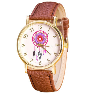 Women Leather Quartz Watches