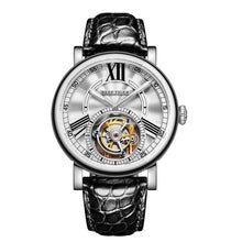 Load image into Gallery viewer, Reef Tiger/RT men Brown Alligator Strap WristWatch