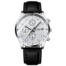 Load image into Gallery viewer, Quartz Leather men Sport Wristwatch