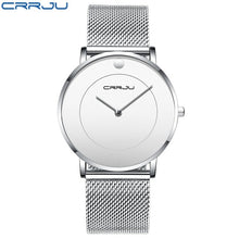 Load image into Gallery viewer, New CRRJU Men Quartz Slim Watch