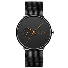 Load image into Gallery viewer, CIVO Fashion Casual Mens WristWatch