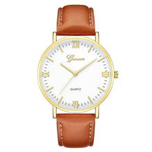 Load image into Gallery viewer, Geneva Classic Hot Unisex Stainless Steel WristWatch