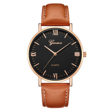 Load image into Gallery viewer, Geneva Classic Hot Unisex Stainless Steel WristWatch