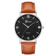 Load image into Gallery viewer, Geneva Classic Hot Unisex Stainless Steel WristWatch