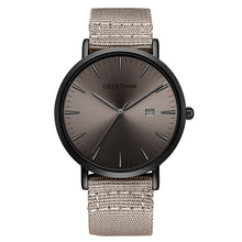 Load image into Gallery viewer, Quartz Fabric Slim Men  Watches