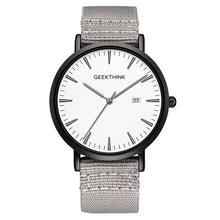 Load image into Gallery viewer, Quartz Fabric Slim Men  Watches