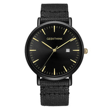 Load image into Gallery viewer, Quartz Fabric Slim Men  Watches