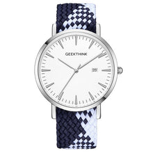 Load image into Gallery viewer, Quartz Fabric Slim Men  Watches