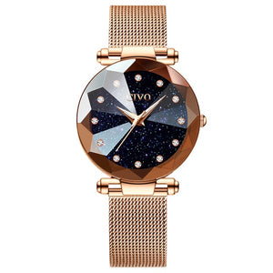 CIVO Luxury Crystal  WristWatch Women