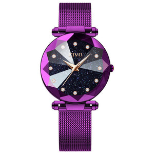 CIVO Luxury Crystal  WristWatch Women