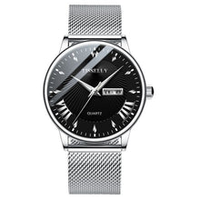 Load image into Gallery viewer, Tisselly men leather strap watch