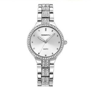 Women Watches Rose Gold Silver Stainless Steel